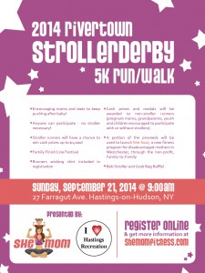 2014 Rivertown Strollerderby 5K Run/Walk Flyer