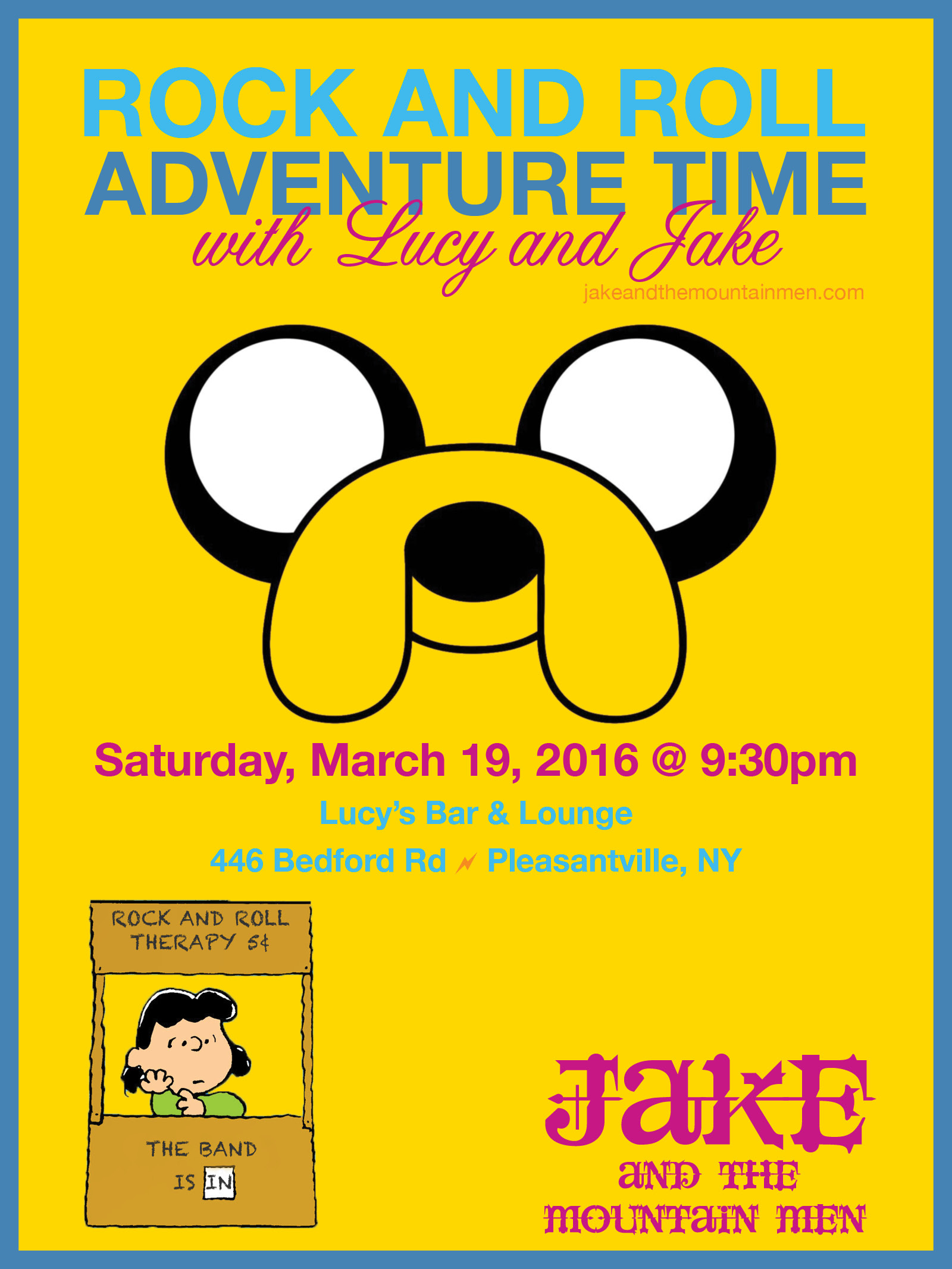 Rock and Roll Adventure Time with Lucy and Jake